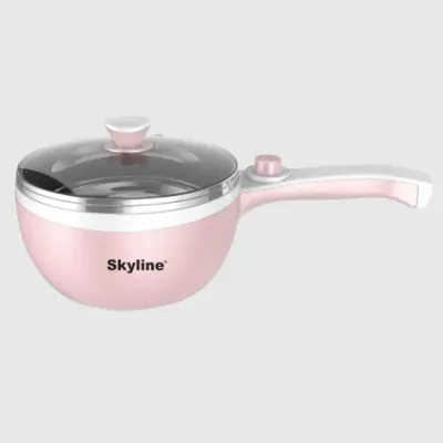 Skyline (Pack of 12) SS Electric Multi Cooking Pan Vtl-2040 (Outer Lid, Plastic), 1.5 Litre, With 1 Year Warranty