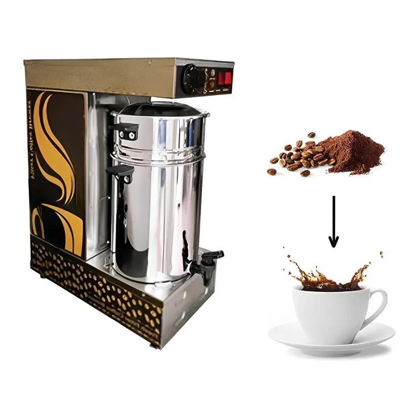 4 Litre Tank Capacity SS Fresh Filter Coffee Brewing Machine