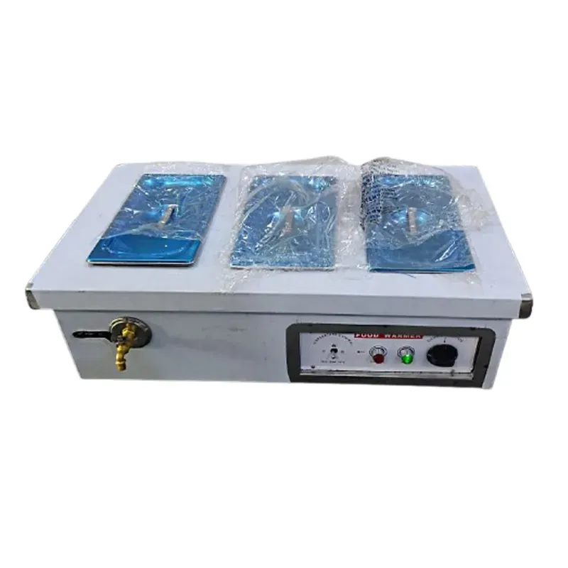 Heavy Duty SS 3 Pot Electric Bain Marie 1.5 kW, with 20 Litre Container for Buffet Warmer, Restaurants & Catering Service