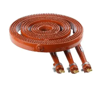 Cast Iron Korean Burner No.1,2 and 3 set for 30 x 30 Inch Three Ring Korean SS Gas Stove