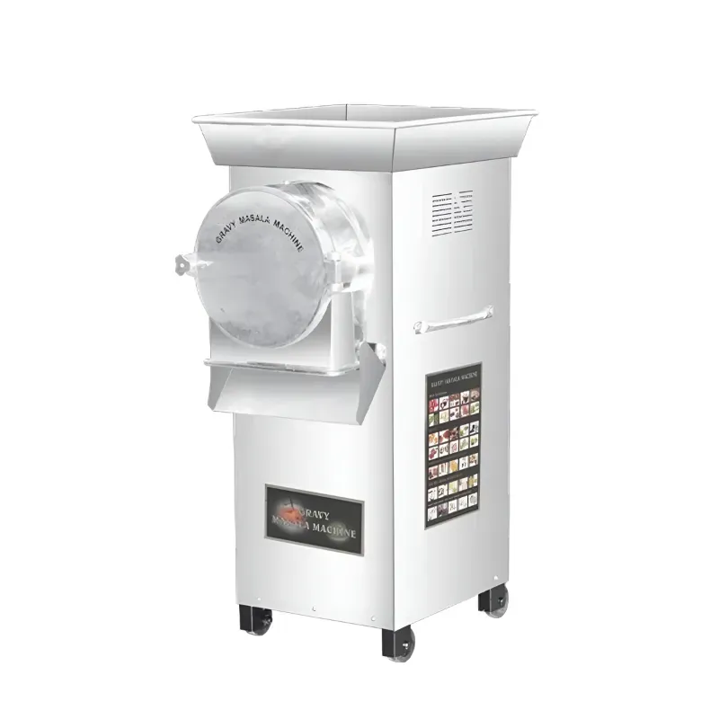 Megasun (Model No., GMM-105) 7.5 HP Gravy Masala Machine With Stainless Steel Body and 600-700 kg/hr Output Capacity