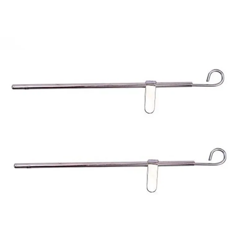 Stainless Steel Milk Siphon (Teat) Veterinary with Handle and Cleaning Wire Pack of 1 Pc