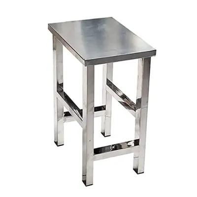 24 x 34 x 50 cm Stainless Steel Multipurpose Square Stool