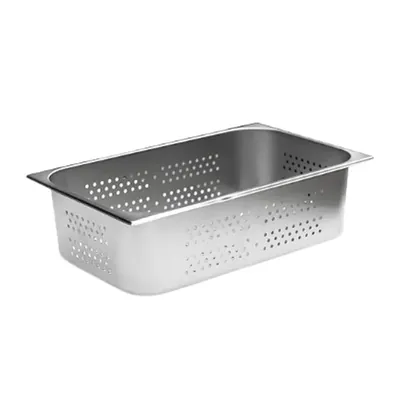 Malabar SS Perforated Gn Pan 6 mm Hole Pan, Perforated Gastronorm Pan (1/1 150 mm)