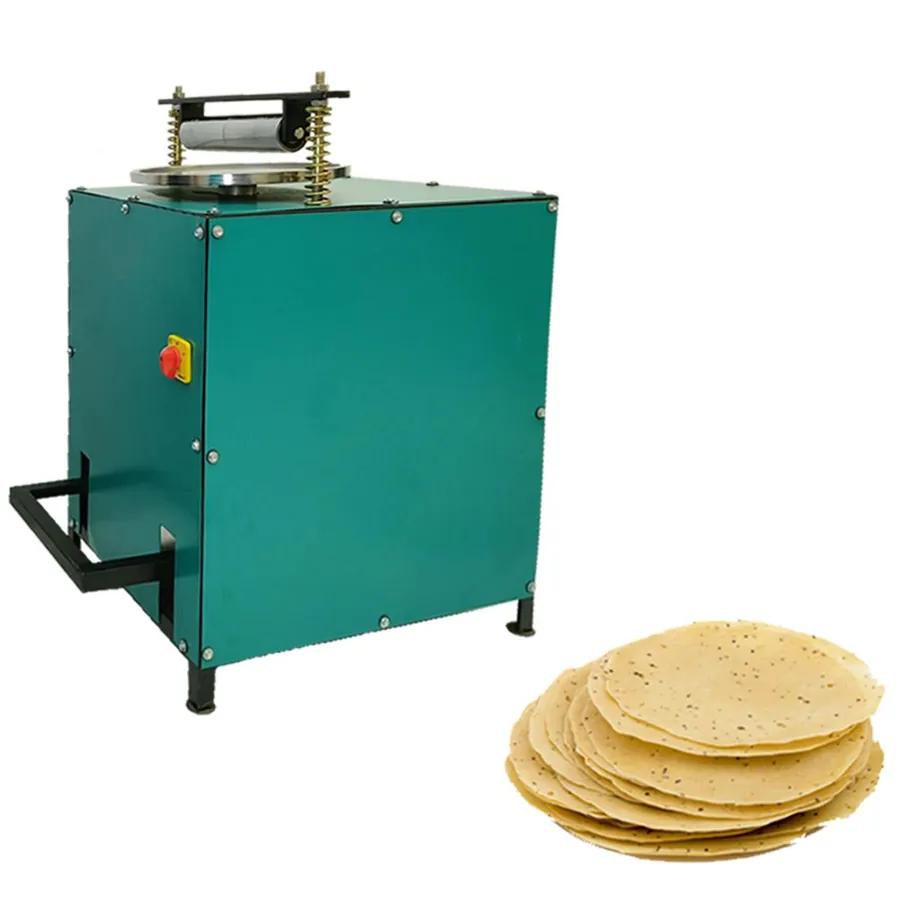 Automatic 60 kg/day SS Papad Rolling Machine with 0.5 HP Motor