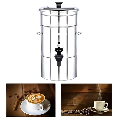 Commercial 3 Litre Manual Coffee Filter Machine with Black Decoction