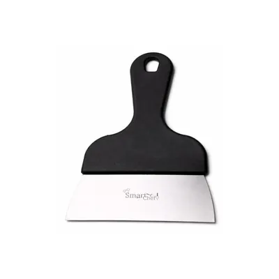 Smart Chef HS10701 Stainless Steel Chocolate Scraper Spatula 5.75 Inch Blade Length for Commercial Restaurant