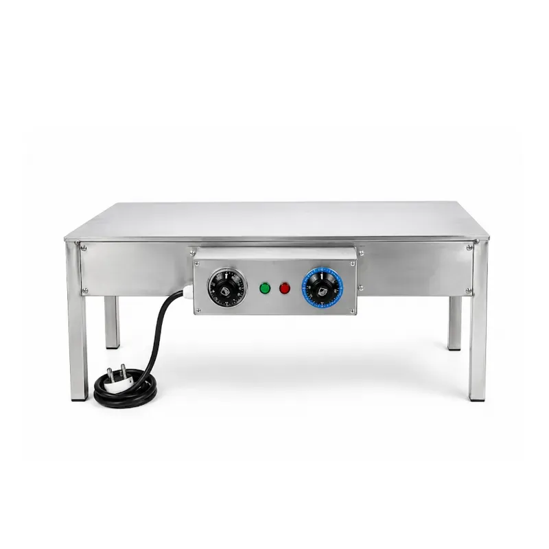 Vinayak Machines 15 x 30 Inch, 6000 W Electric Table Top Dosa Bhatti with 10 mm Thick Stainless Steel Plate