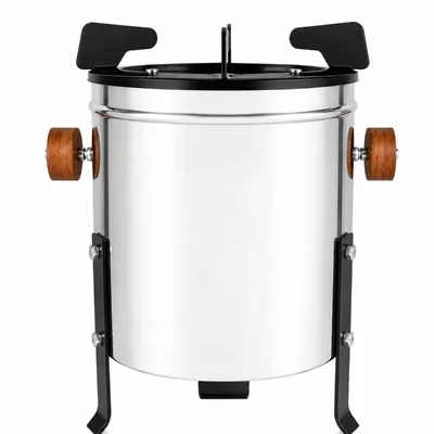 SS Portable Smokeless Biomass Eco Friendly Cooking Stove Chulha for Home, Outdoor BBQ, Picnic & Camping