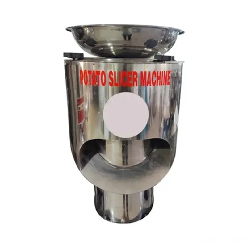 Automatic SS Potato Wafer Machine with 1 HP Motor and 200-250 kg/hr Capacity