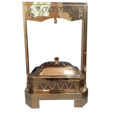 Stainless Steel 18 Inch Rectangular Glossy Chafing Dish
