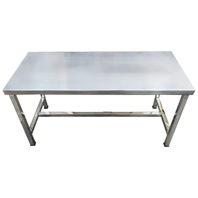 Lifetime 36 Inch Stainless Steel Rectangular Working Table For Multipurpose Uses