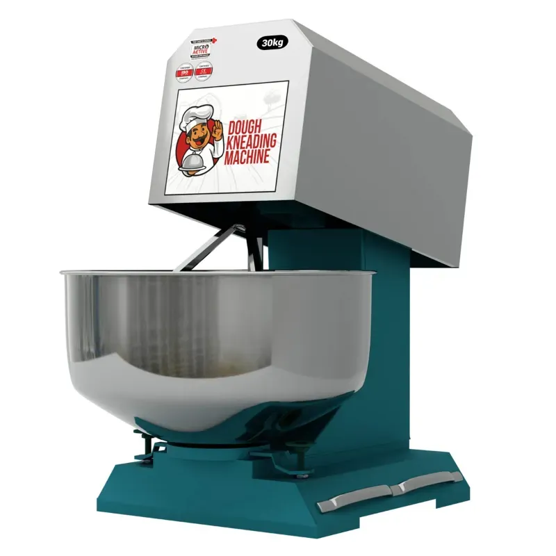 Microactive 30 kg Dough Kneader 2 HP Motor for Wheat/Besan/Maida With SS Bowl & Beater For Hotel, Bakery Uses