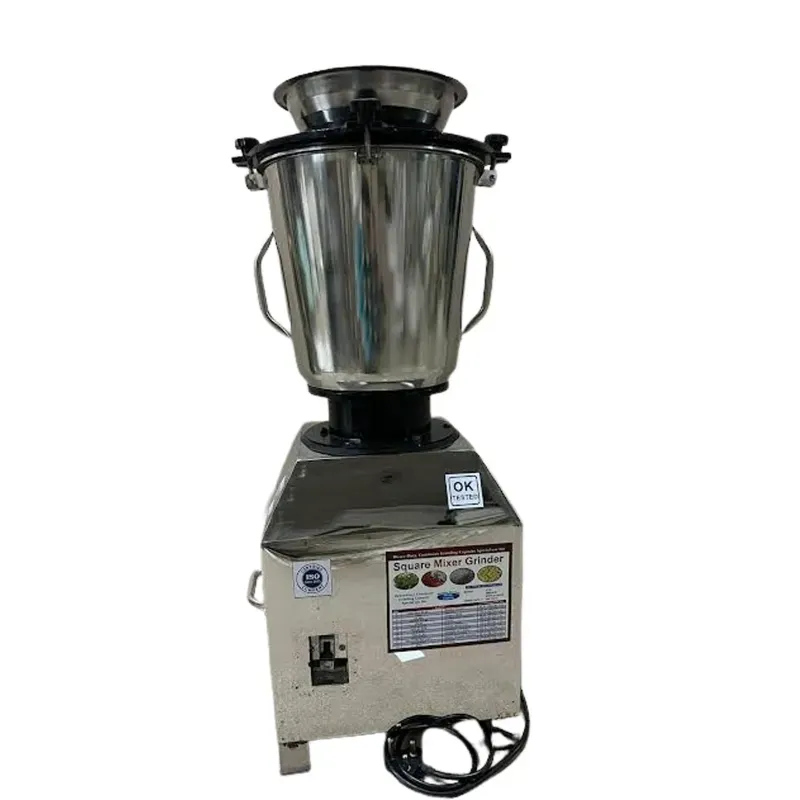 Square Model Mixer Grinder Machine 2 HP Copper Motor With 10 L Jar