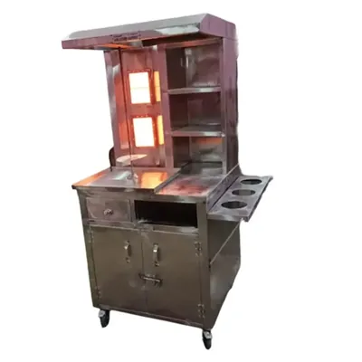 Commercial 45 kg Stainless Steel Stand Type Shawarma Machine