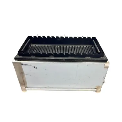 GBE 30 x 15 x 15 Inch SS Table Top Charcoal Operated BBQ Griller For Live Grill Counters, Backyard Parties, Catering Setups
