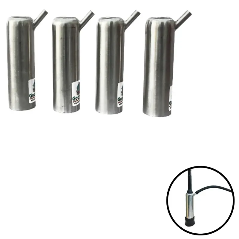 GODHAN Teat Shell of 19 mm Size & Stainless Steel Body (Pack of 4)