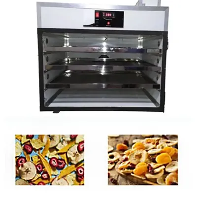 3 Stainless Steel Tray Food Dryer With 550 W For Commercial Kitchen