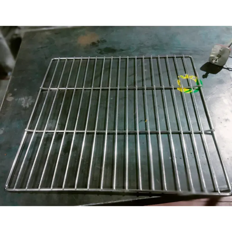 Stainless Steel Tray Set for Commercial 18 x 18 Inch Pizza Oven