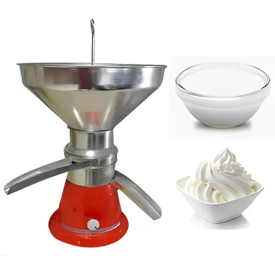 Manual Operated 60 Litre Milk Cream Separator, Mild Steel