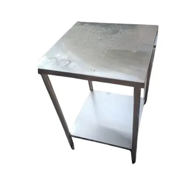 Heavy Duty SS 22 x 22 x 30 Inch Work Table for Prep & Work With Undershelf for Restaurant, Home and Hotel