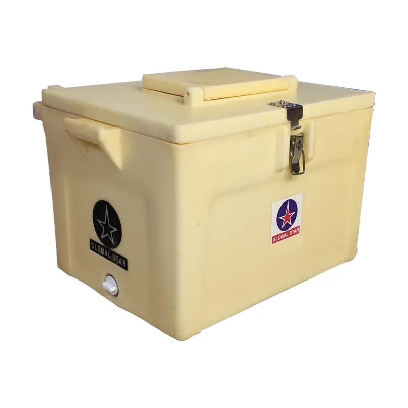Global Star 60 Litre Insulated Chiller Ice-Box with Vending Lid for Medical, Party, Restaurant, Travel Purpose