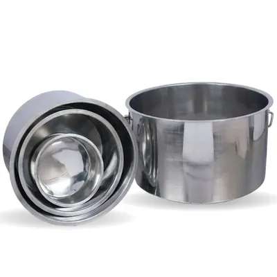 430 SS 2 mm Induction Friendly Commercial Cooking Tope Pot Lid 75 L Size No.44