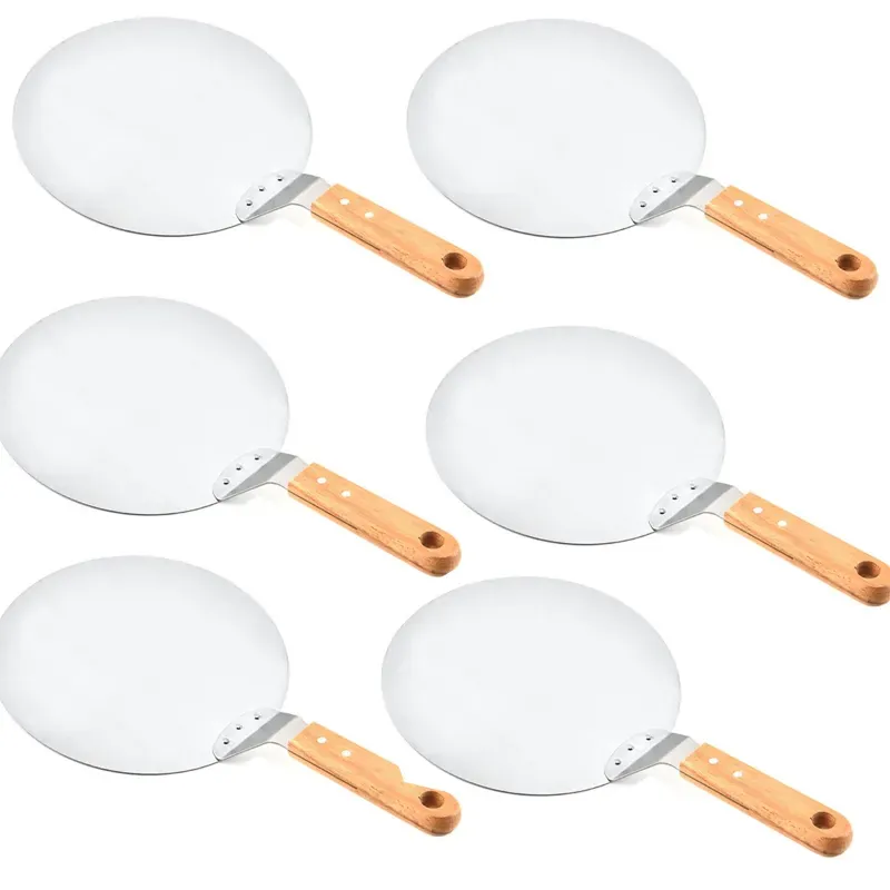 Smart Chef HSKM8833 Stainless Steel 6pcs Spatula 12 Inch Blade Length for Commercial Restaurant