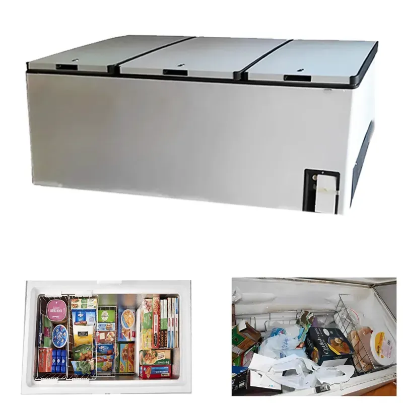 Voltas 550 Litre Heavy Duty Triple Door Convertible Deep Freezer