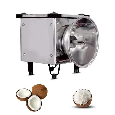 Stainless Steel Commercial Coconut Scrapper (Motor Winding Type-Copper Motor), 0.25 HP, 250 W