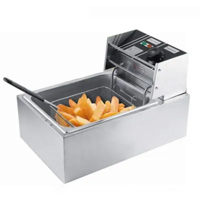 HOTLINE PLUS 6 Litre 2500 W Deep Fryer with Stainless Steel Body