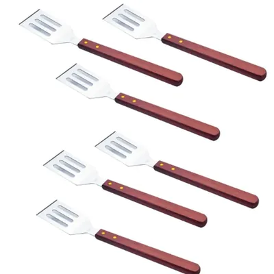 Smart Chef FZ909 Stainless Steel 16pcs Spatula 18 Inch Blade Length, Heat Resistant for Commercial Restaurant Griddle