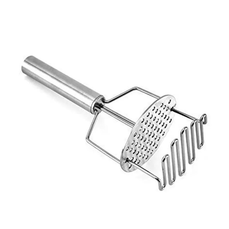 Smart Chef HSW0478 Stainless Steel Potato Masher for Commercial Kitchen Food Prep (Pack-1 pc)