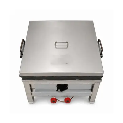 aarogyam 64 Pits Table Top Burner Paniyaram Cooking Set High Capacity Lid