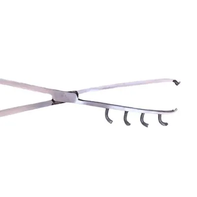 Rumenotomy Stainless Steel Veterinary Tool, Weingarth Frame, Forceps and Hooks, Animal Surgery Instrument Kit (1 Set)