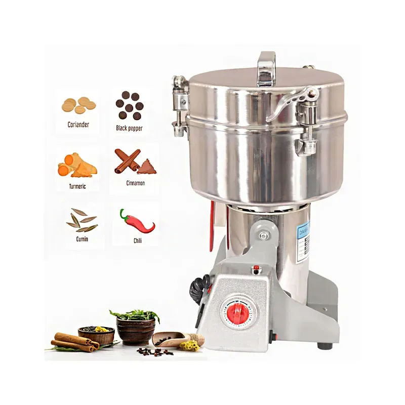 SEEDS2OIL 2 kg Electric Masala and Herbs Grinder 3600 W for Commercial Kitchens