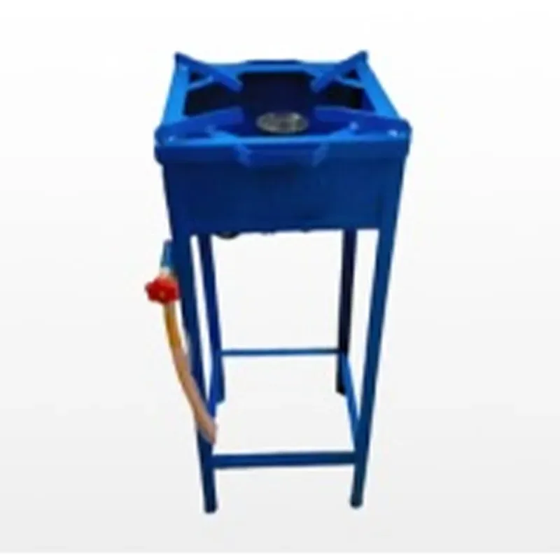 12 x 12 x 30 Inch Stand Type Mild Steel Chinese Burner Stir-frying, deep frying, fast-food preparation