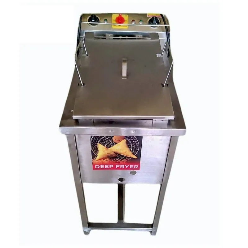 2-in-1 Commercial Stand Type 16 Litre Deep Fryer (1/1 Size), Single Tank