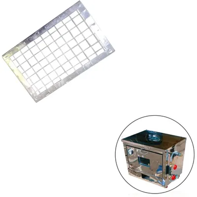MS Tray For Heavy Duty 23 x 18 Inch Gas Operated Stone Based Pizza Oven, 4 Pizza (Pack of 2)