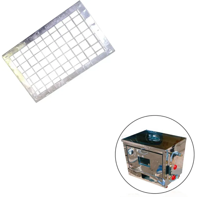 MS Tray For Heavy Duty 23 x 18 Inch Gas Operated Stone Based Pizza Oven, 4 Pizza (Pack of 2)