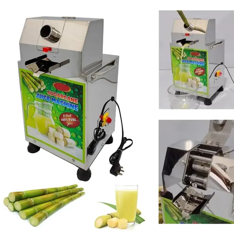 2 HP Stainless Steel Sugarcane Juicer (250 Glasses/hour Capacity)