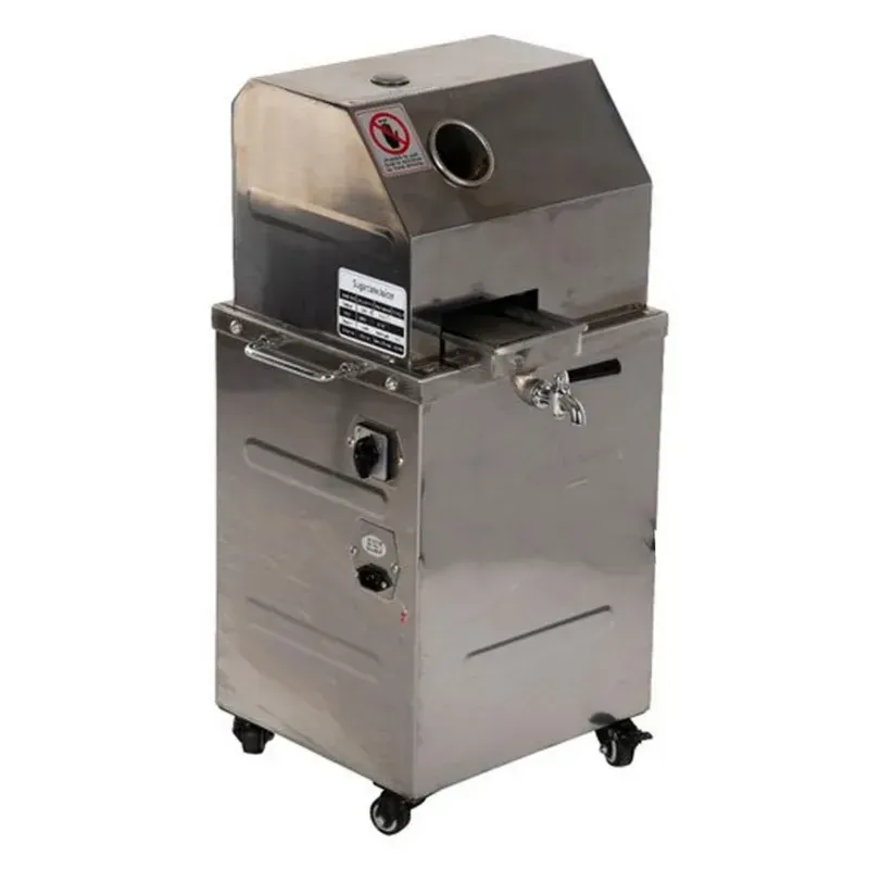 1 HP Electric 3 Rollers SS Sugarcane Juice Machine, 200 kg/hr