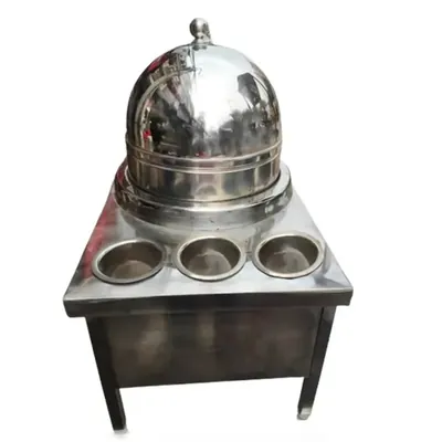 Table Top Gas Operated Sweet Corn Making Machine