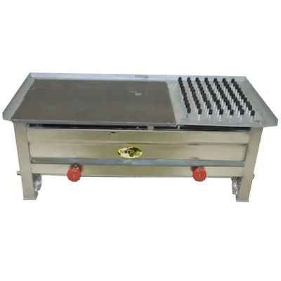 30 x 17 x 10 Inch Table Top Chapati (Roti) Jointless Tawa Bhatti, Model : Platinum