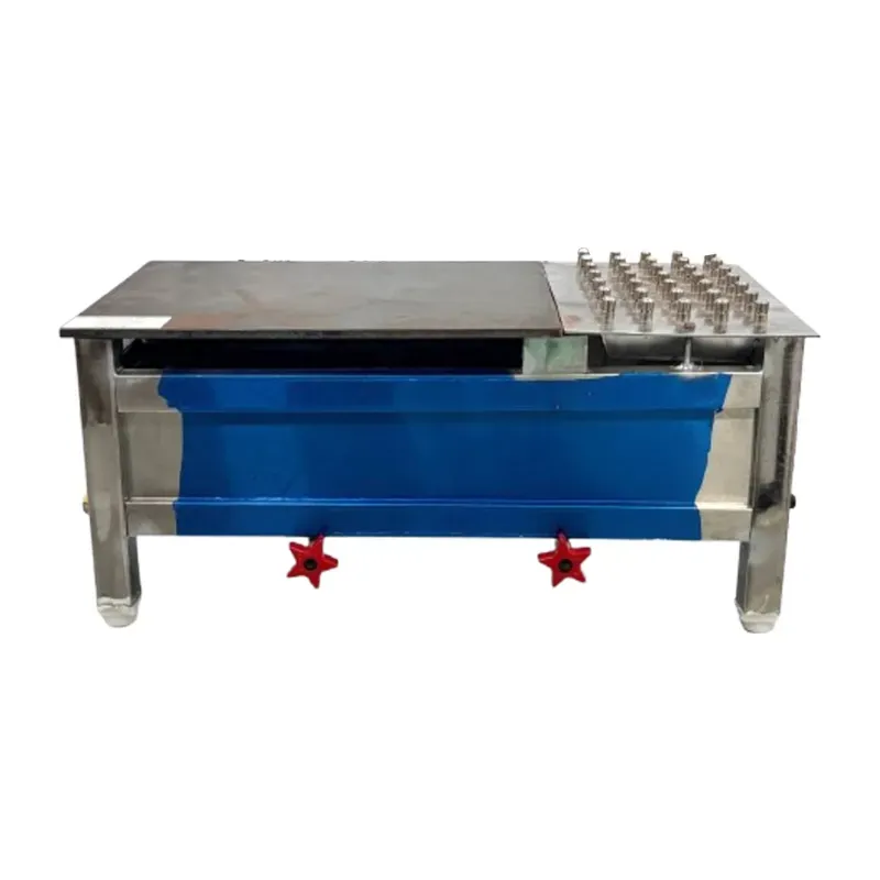 GBE 30 x 15 x 12 Inch Gas Operated Table Top Roti Bhatti (Bullet) With Stainless Steel Body for Industrial Kitchen