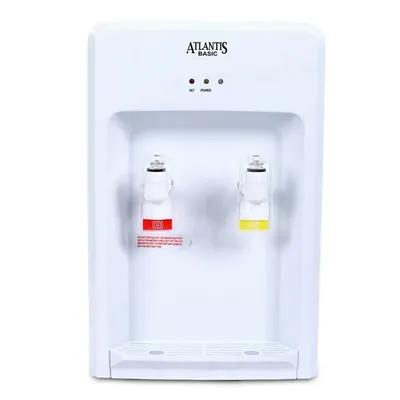 Atlantis Basic Table Top Hot and Normal Water Dispenser with 2 Taps