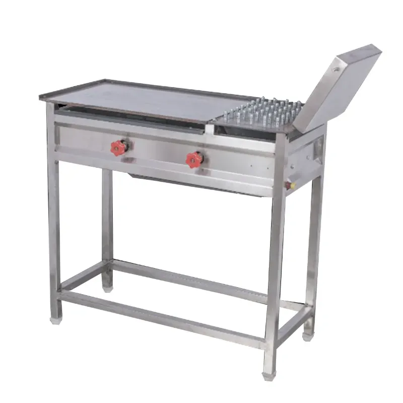 30 x 17 x 30 Inch Standing Type Chapati (Roti) Jointless Tawa Bhatti With 2 Knob (Model : Platinum)
