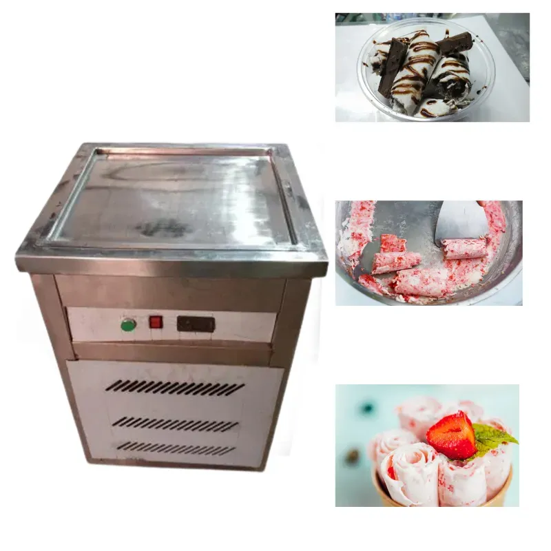 18 x 18 Inch Tawa Ice Cream Rolling Machine