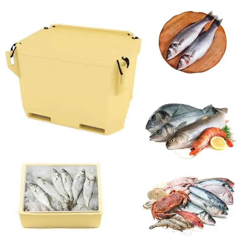 Allwin 70 Litre Ice Tub/Fish Tub, 40 hrs Insulation Support for Storing Fish, Dairy and Other Pharmaceutical Items