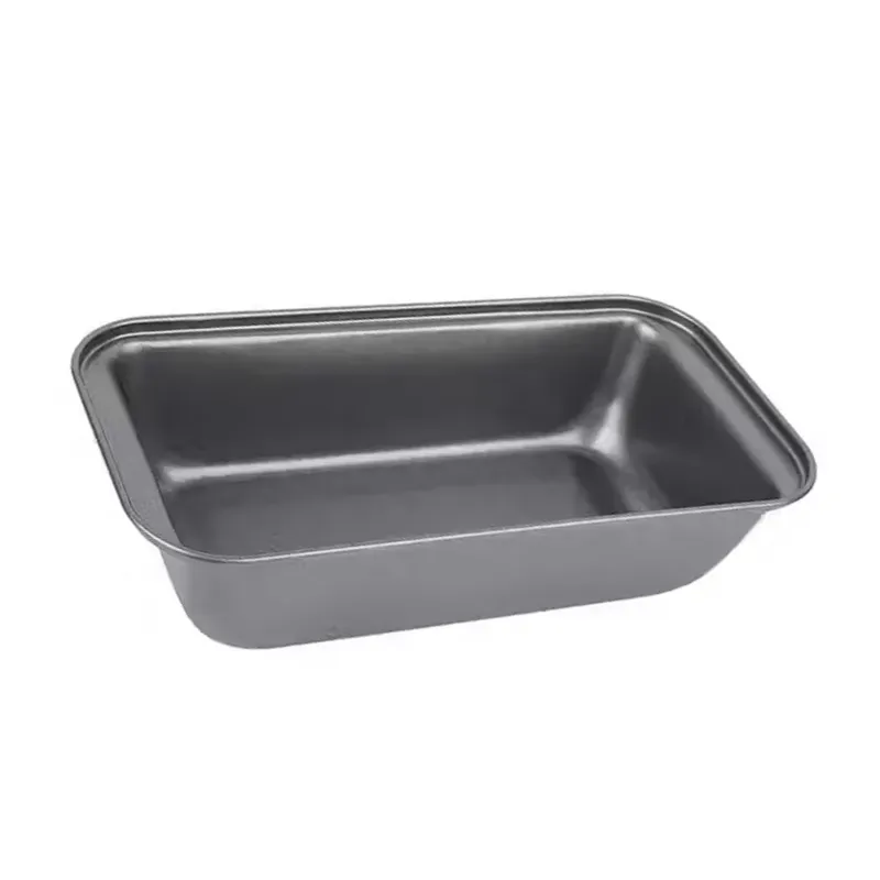 Non Stick 25 x 13 x 6 cm Teflon Loaf Bread Pan for Small-Batch Roasting
